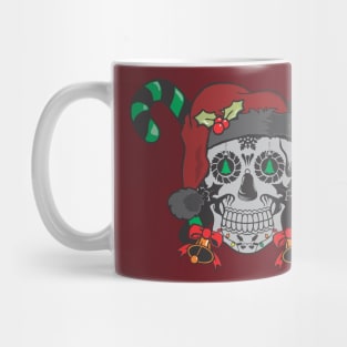 Christmas Sugar Skull Mug